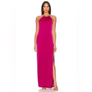 Katie May Cher Pink Maxi Dress Medium B2471